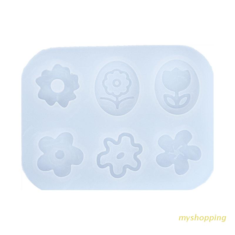 Khuôn Silicone Hình Hoa Làm Trang Sức Diy