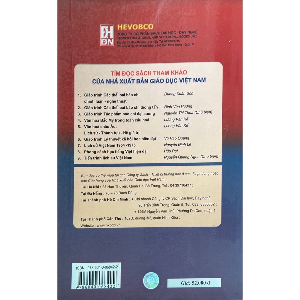 Sách - Giáo Trình Lý Luận Báo Chí Truyền Thống