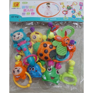 Bộ đồ chơi xúc xắc 10 món cho bé
