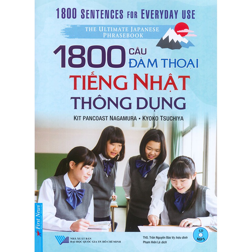 Sách - 1800 câu đàm thoại tiếng Nhật thông dụng