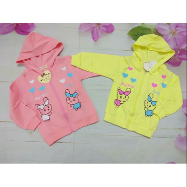 Áo khoác cotton cho bé gái