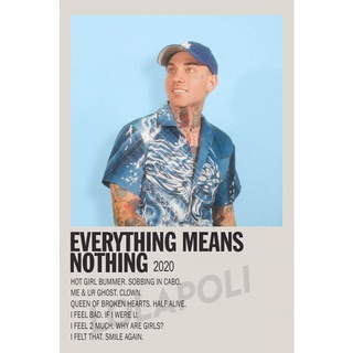 Tấm áp phích in hình Album Everything Means Nothing Blackbear