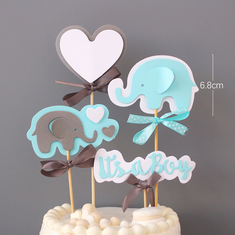 10 set cắm giấy voi hồng,xanh