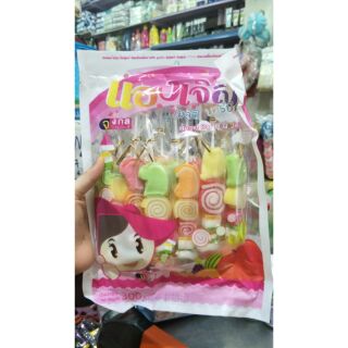 Combo 10 gói kẹo Jelly Jongkol 300g Thái