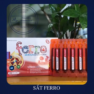 Sắt ống Ferro Hộp 20 ống