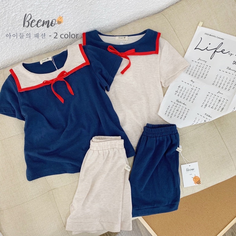 Set bộ thuỷ thủ cho bé