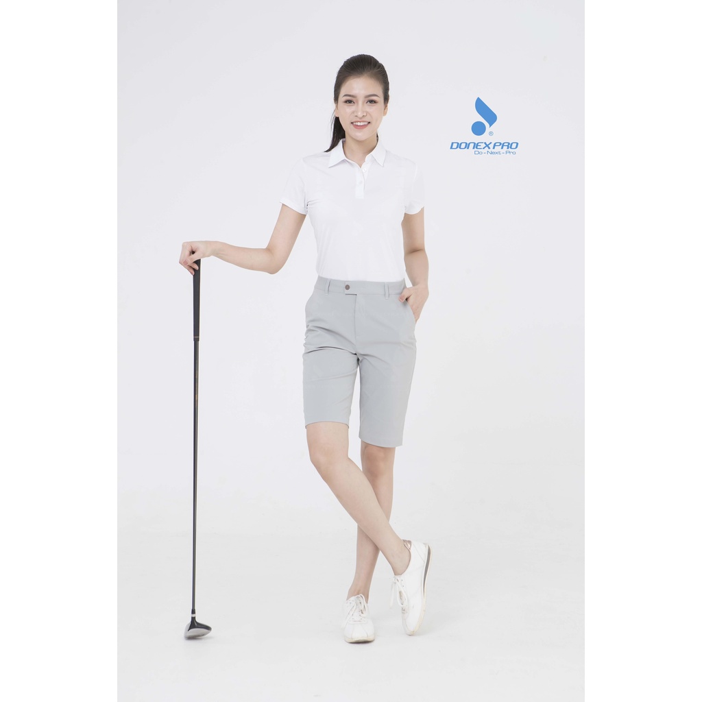 Áo Golf Thể Thao Nam Donexpro , Vải Thun Lạnh Cao Cấp, Mềm Mại, Hấp Thụ Ấm, Thoát Hơi Nhanh AC - 3616