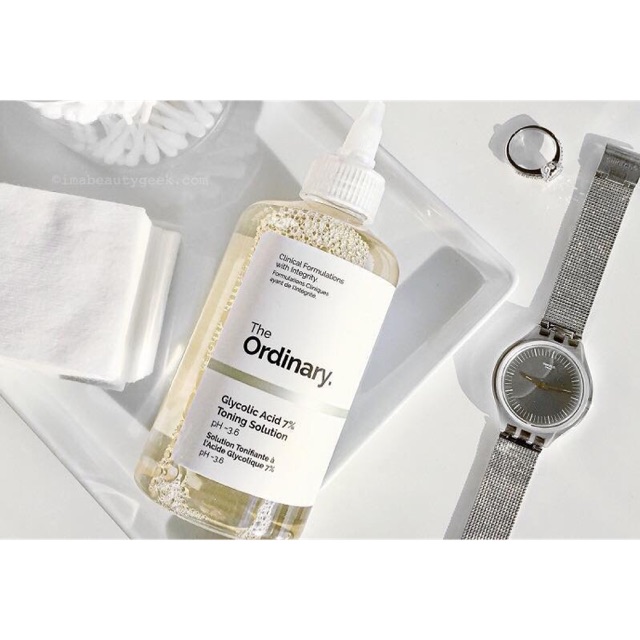 CÓ BILL - Nước hoa hồng/ nước cân bằng da The ORDINARY GLYCOLIC ACID 7% TONING SOLUTION