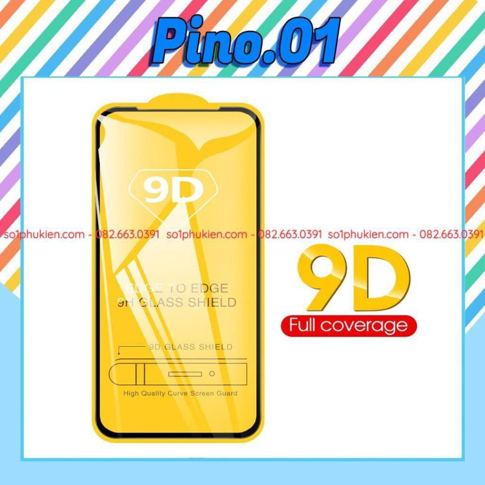 Kính Cường Lực Realme Full Màn 9D Realme 8, 8pro, C11, C12, C15, C17, C20, 25