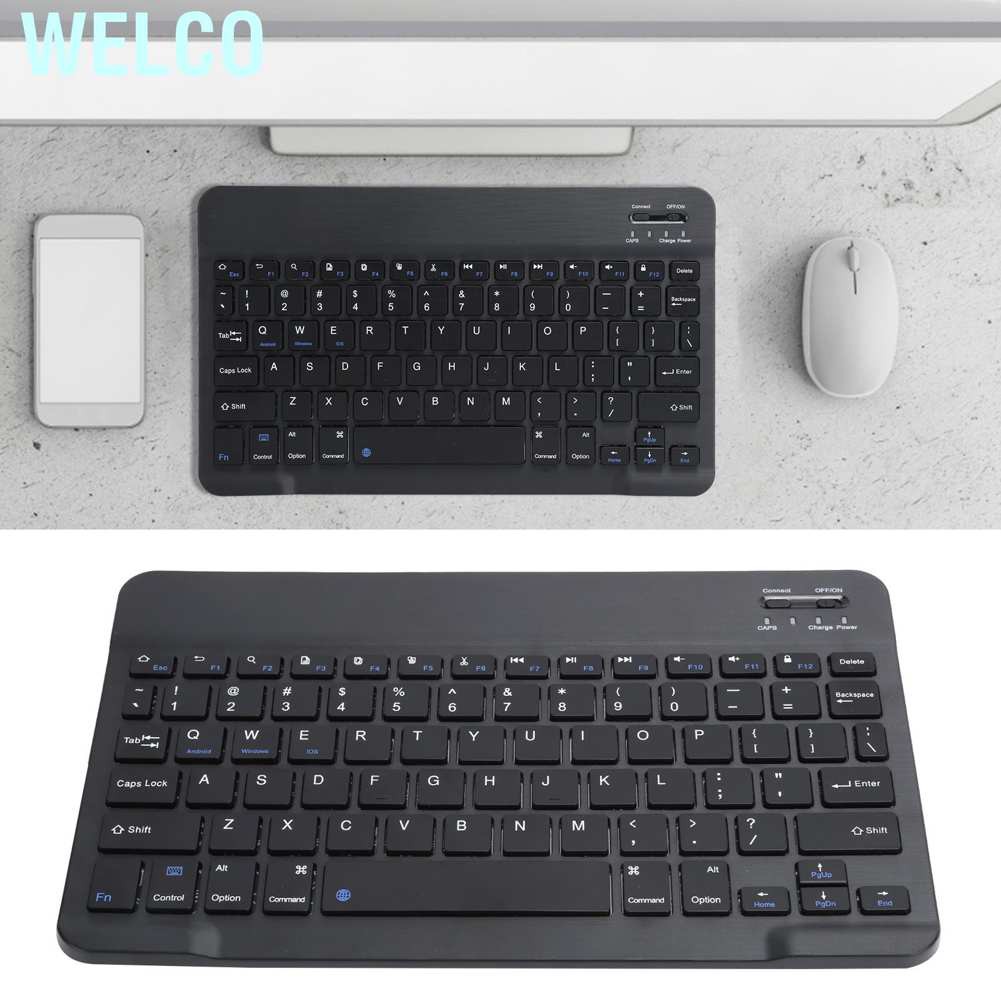 Bàn Phím Welco Bluetooth Không Dây Siêu Nhẹ 10 Inch Cho Android / Ios / Windows