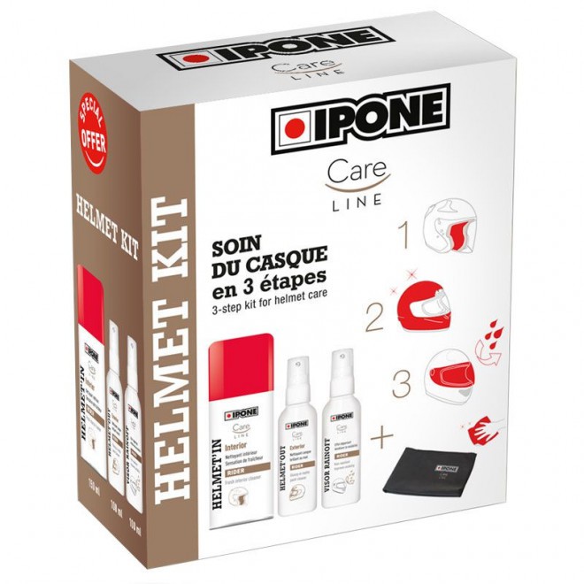 Bộ vệ sinh mũ bảo hiểm IPONE thương hiệu Pháp