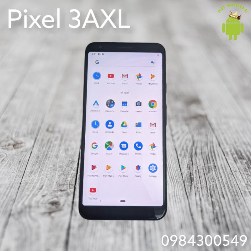 Điện thoại Google Pixel 3aXL bản 2 sim máy đẹp pin khoẻ