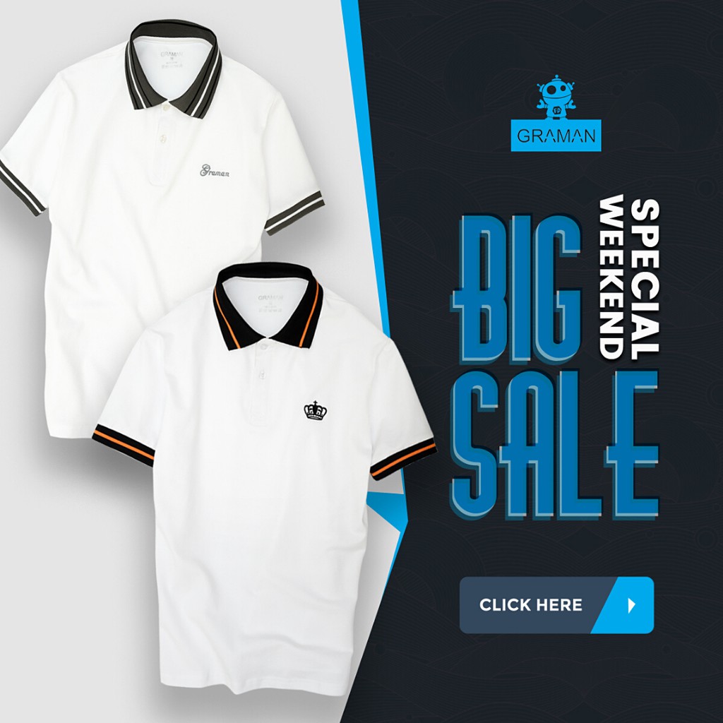 Áo thun Polo nam hoạt tiết thêu ngực cổ áo, chất Cotton xuất xịn, chuẩn form, co giãn thoải mái - G09 | BigBuy360 - bigbuy360.vn