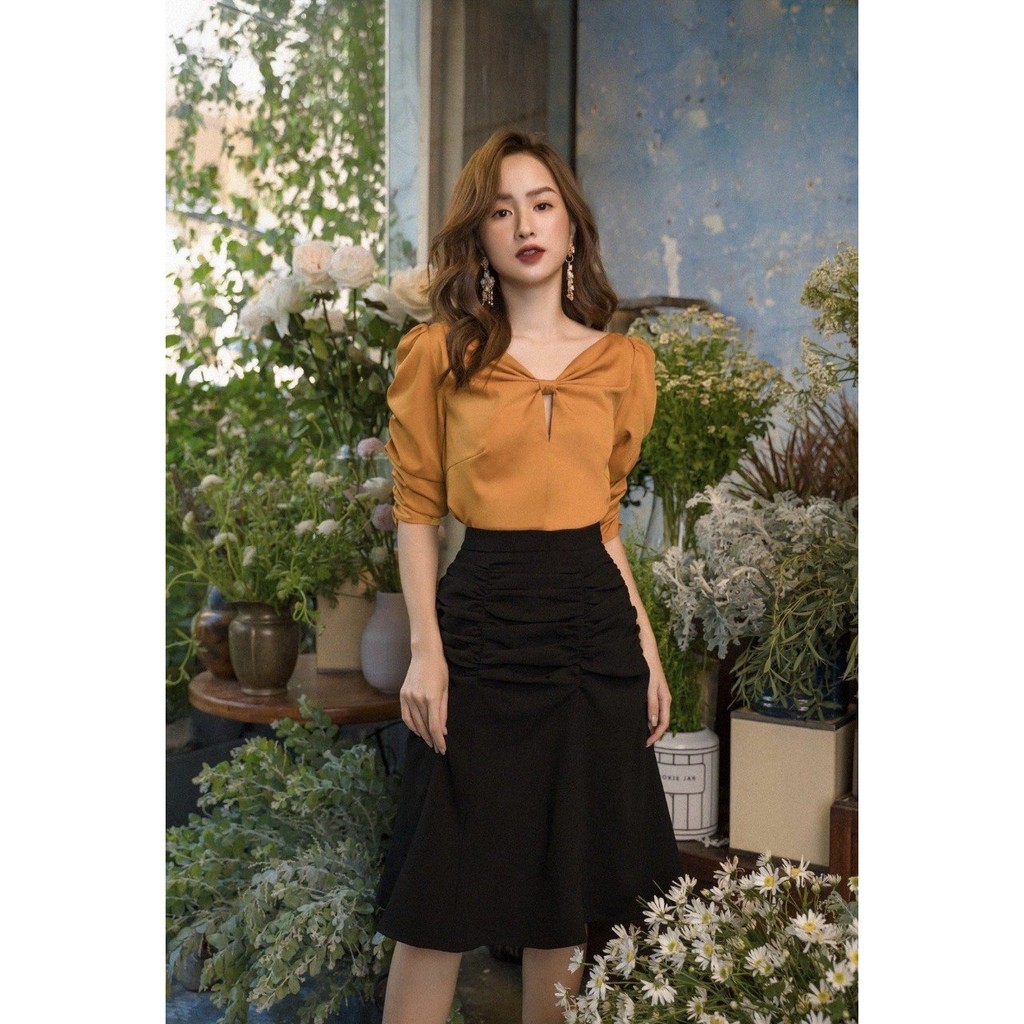 Chân váy công sở 🌺FREESHIP🌺 Chân váy dáng chữ A chất vải chiffon cao cấp không nhăn | BigBuy360 - bigbuy360.vn