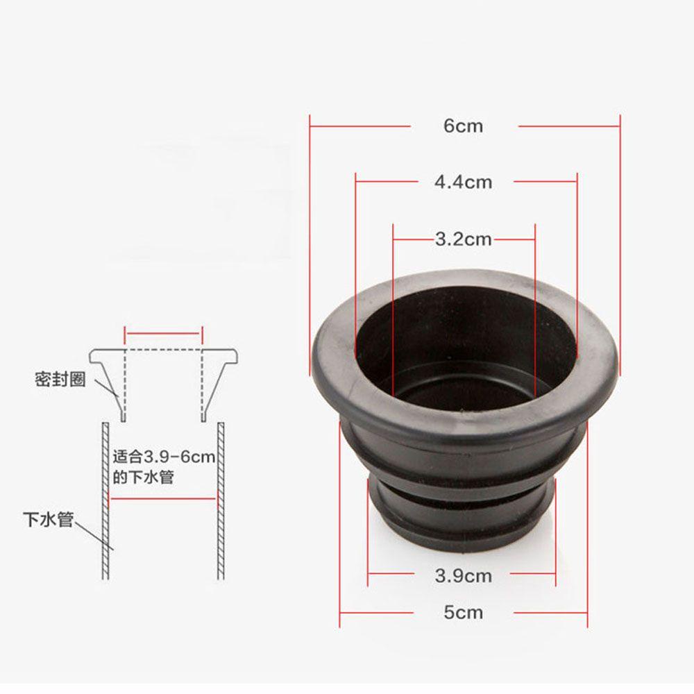 1 Vòng Đệm Bịt Kín Ống Thoát Nước Chống Côn Trùng Thời Trang Phổ Biến