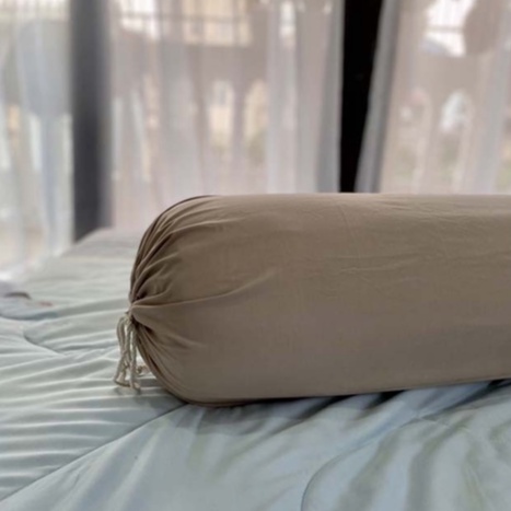 Vỏ gối ôm Cotton Tici buộc dây dù
