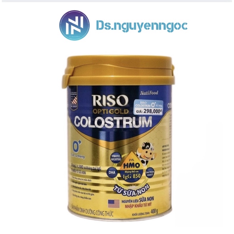 Sữa Riso Colostrum 0+ 400g