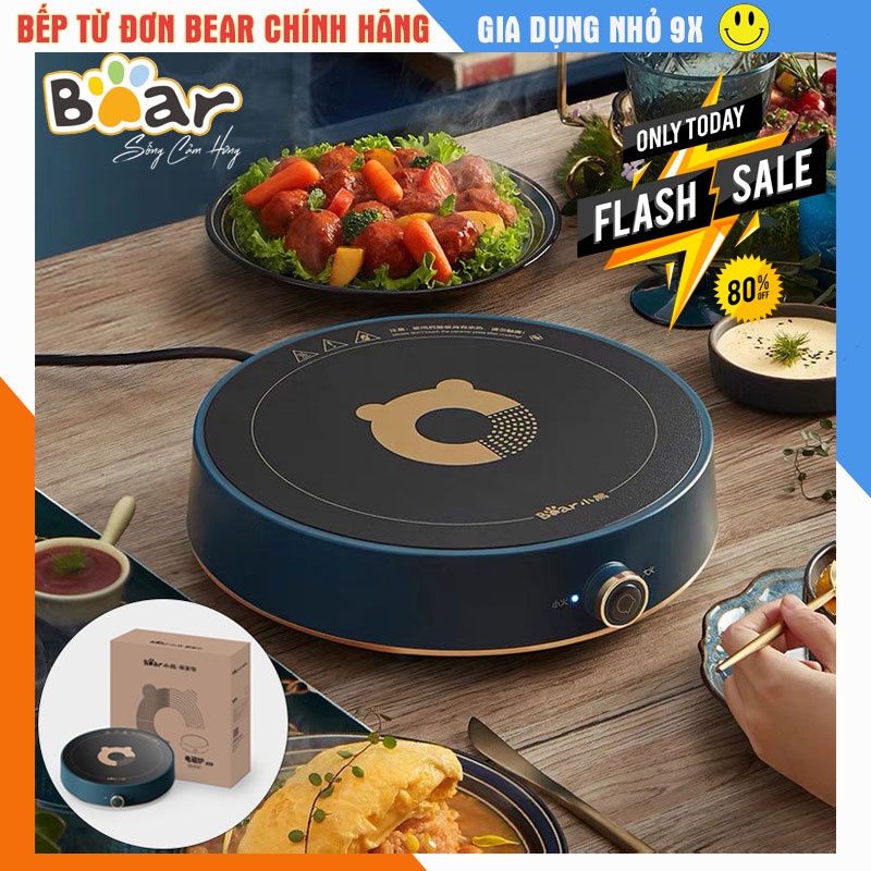 Bếp từ đơn,bếp điện công suất 2100W, chịu nhiệt độ cao, ngắt tự động, sử dụng siêu an toàn