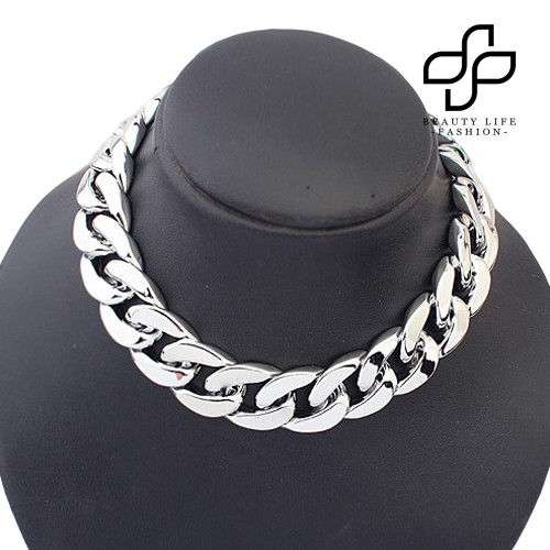 Vòng cổ choker bằng hợp kim thiết kế đơn giản thời trang cho nữ