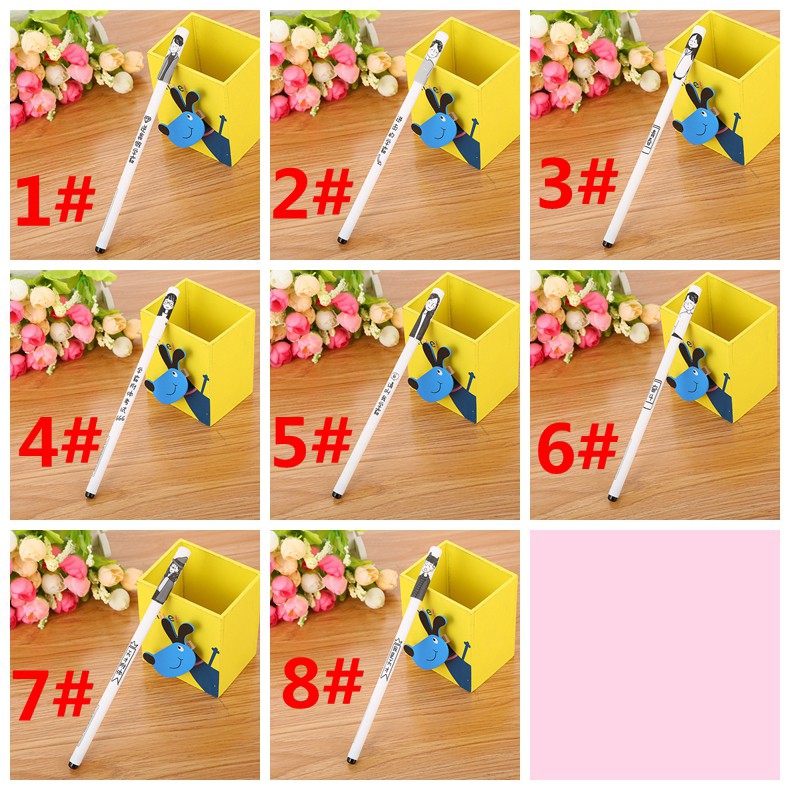 Bút mực in chữ phong cách Trung Hoa độc đáo