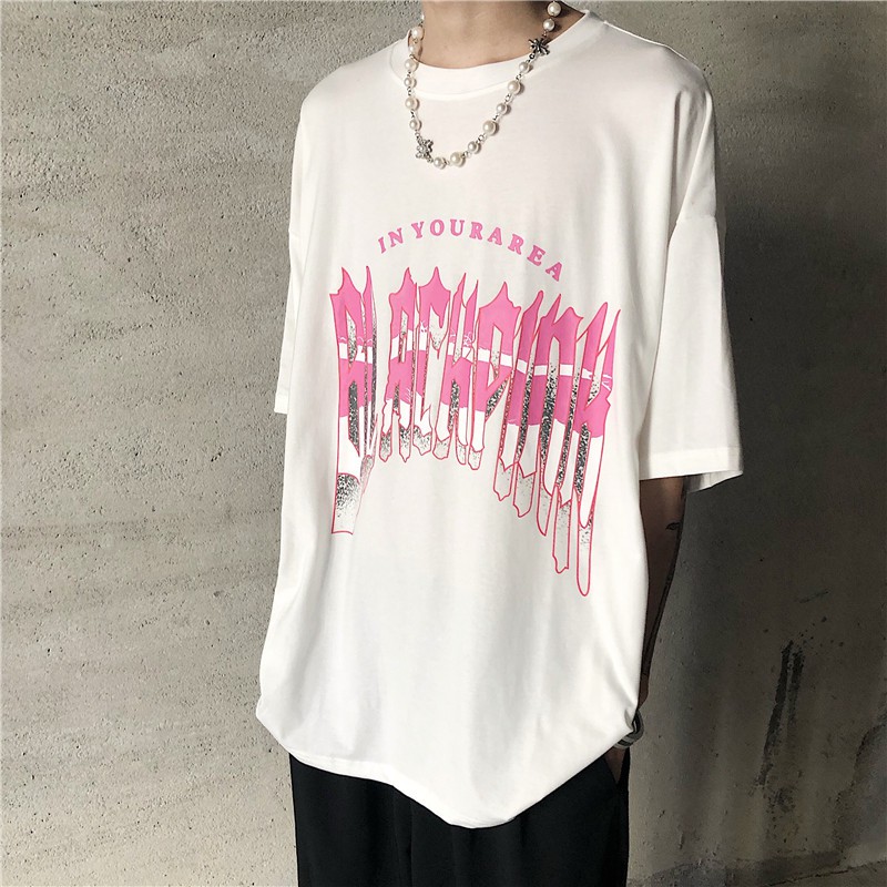 Áo thun tay lỡ Unisex, áo phông form rộng ATL234 - Yinxx