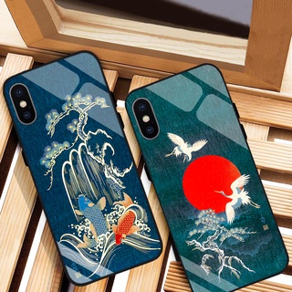 Ốp lưng iphone x, xs, xr, xs max mặt kính cường sang trọng, cao cấp, sáng bóng