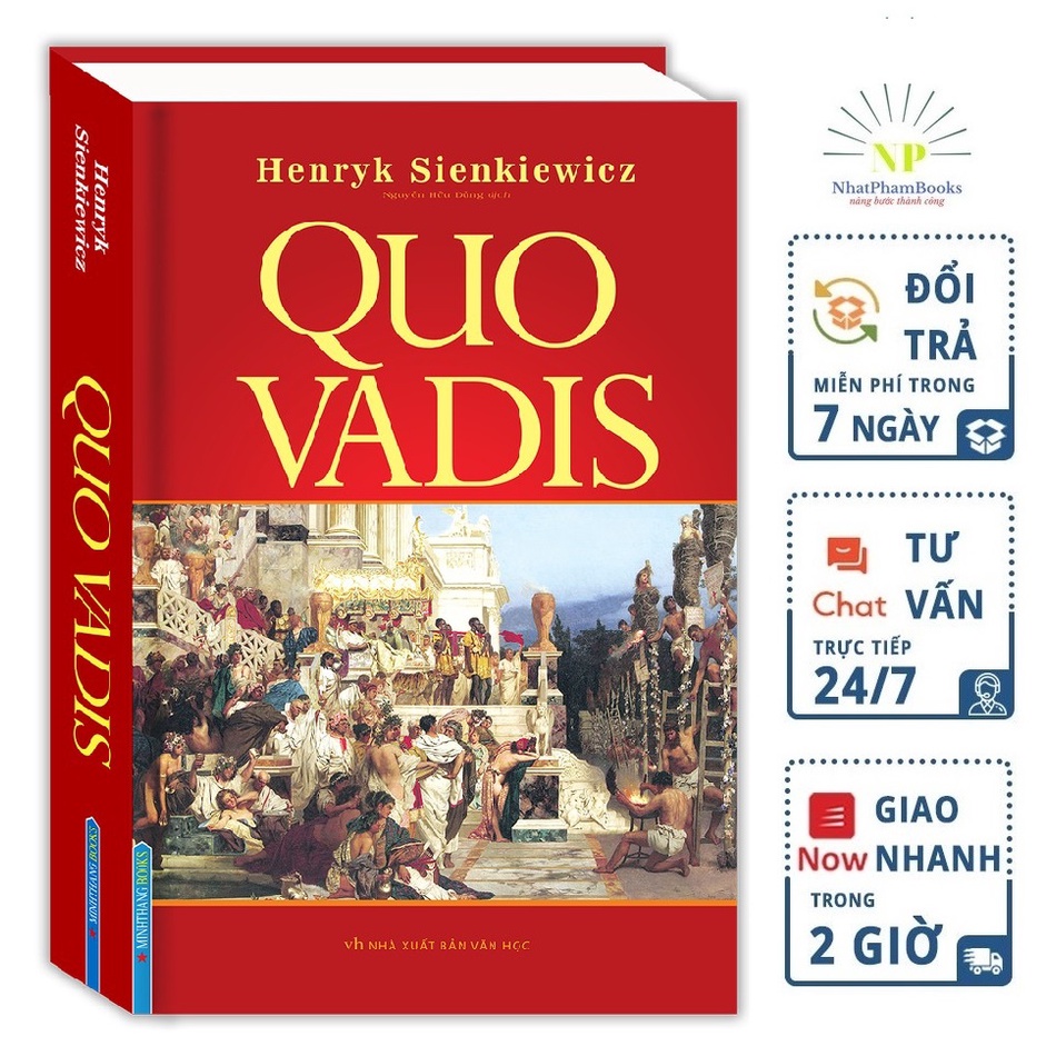 Sách - Quo Vadis (Bìa Cứng) Kèm Quà tặng