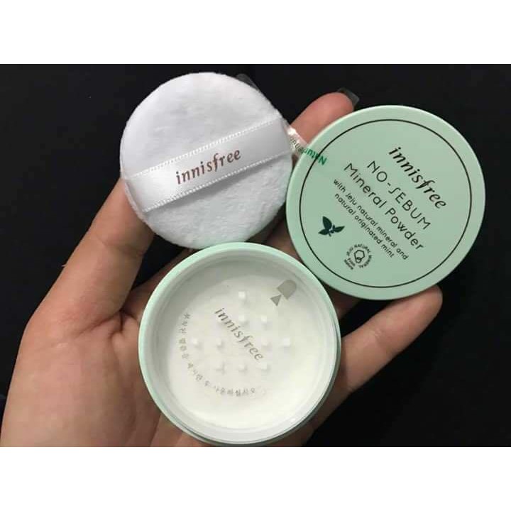 Phấn Phủ Bột Kiềm Dầu Innisfree No Sebum Mineral Powder 5g | BigBuy360 - bigbuy360.vn