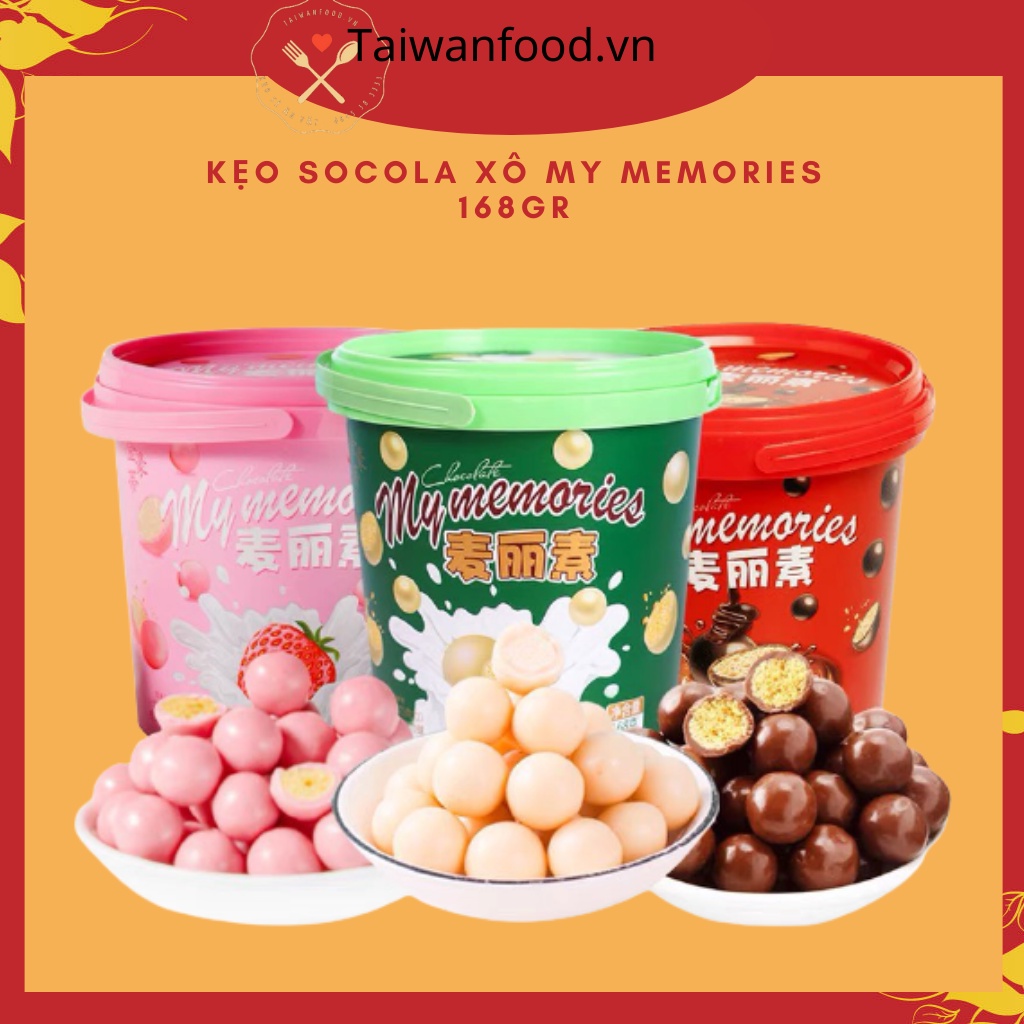 KẸO SOCOLA XÔ MY MEMORIES 168gr