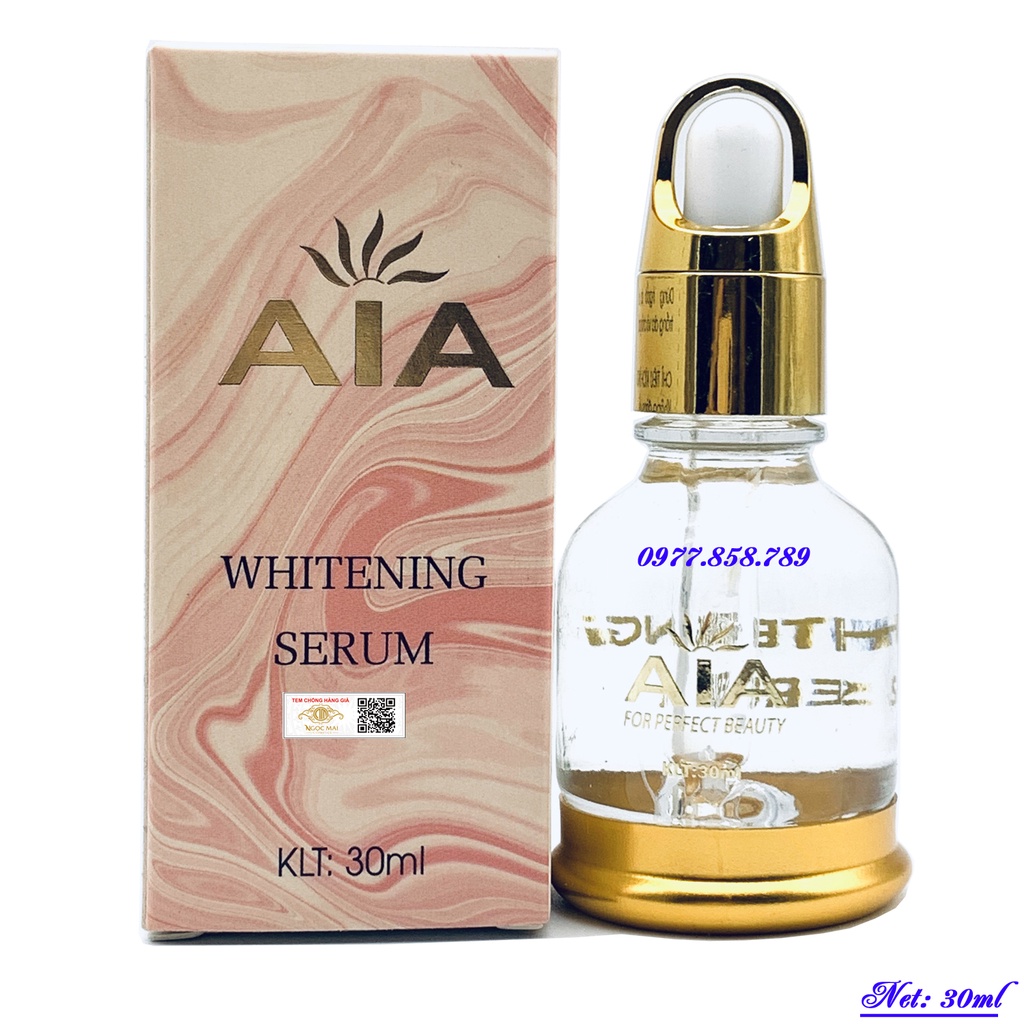 Serum trắng da chống nắng ngừa lão hóa 30ml Whitening Serum AIA Cosmetics