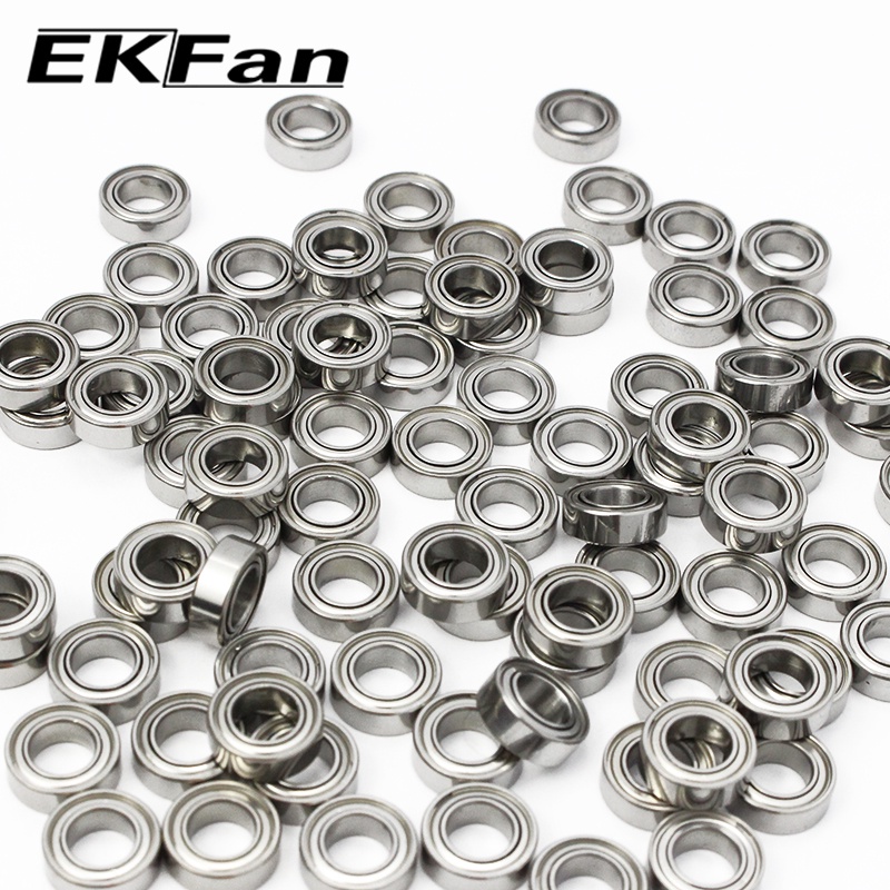EKfan 1PC 7x4x2.5MM 9X3X5MM Fishing Reel Ball Bearings Fishing Reel Handle Tool Bearing
