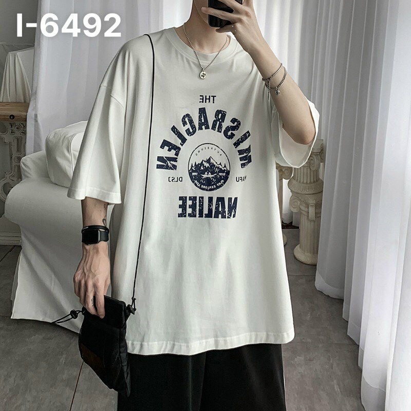 Áo Thun Nam Unisex Tay Lỡ In Chữ MISRACLEM Form rộng - CÓ SIZE LỚN