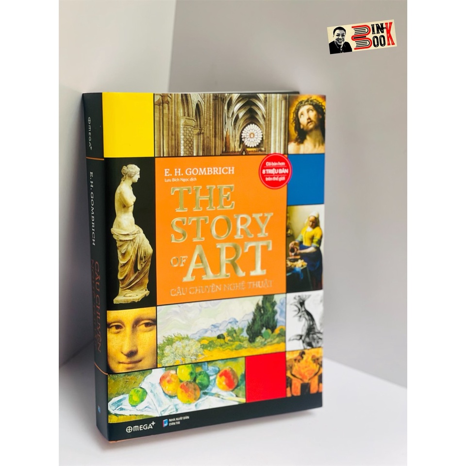 Sách  Omega Plus - THE STORY OF ART – Câu chuyện nghệ thuật – E. H. Gombrich – Bìa cứng in màu toàn bộ