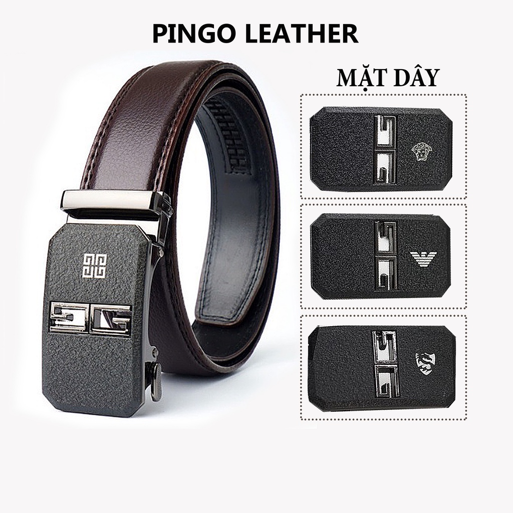 Dây lưng nam da bò hàng cao cấp.Thắt lưng nam công sở khóa tự động BH 12 tháng.