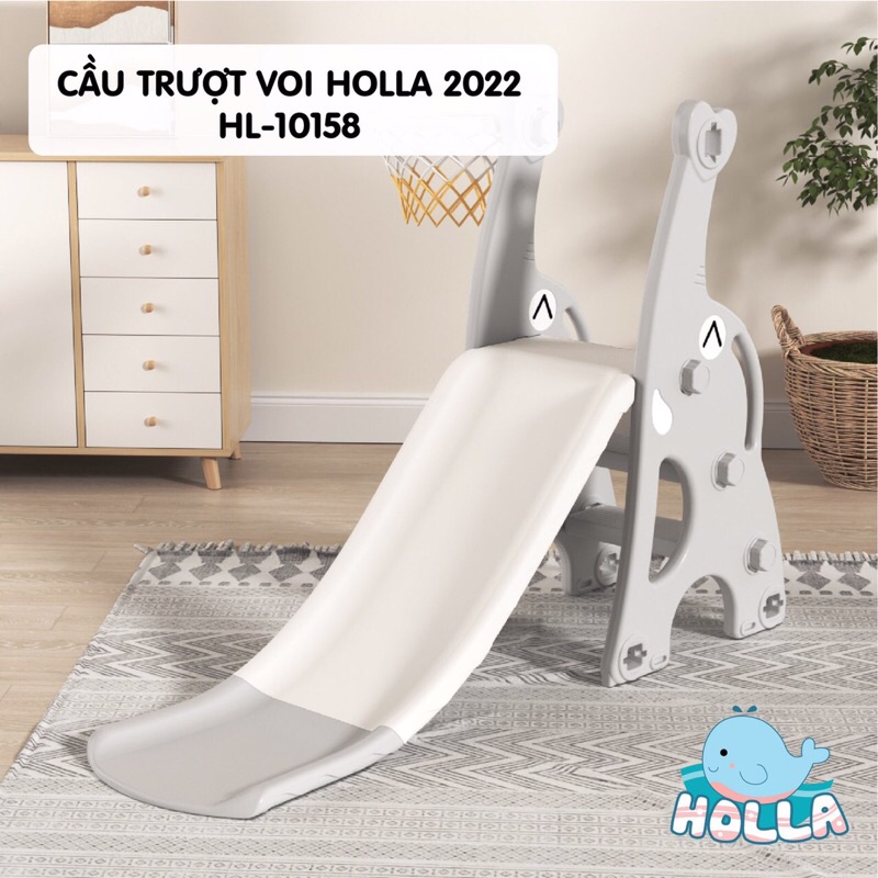 Cầu Trượt Voi HOLLA, Cầu trượt voi cho bé HOLLA 2022 HL-10158