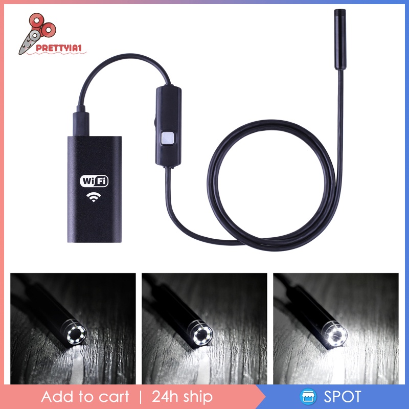 Camera Nội Soi 720p 8mm Wifi Chống Nước Prettyia1
