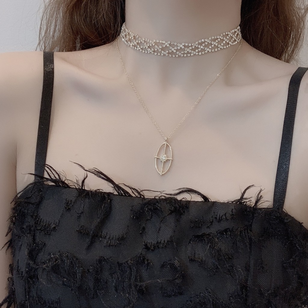 [HÀNG CÓ SĂN] Vòng cổ - Chocker cao cấp _ TUNA SHOP