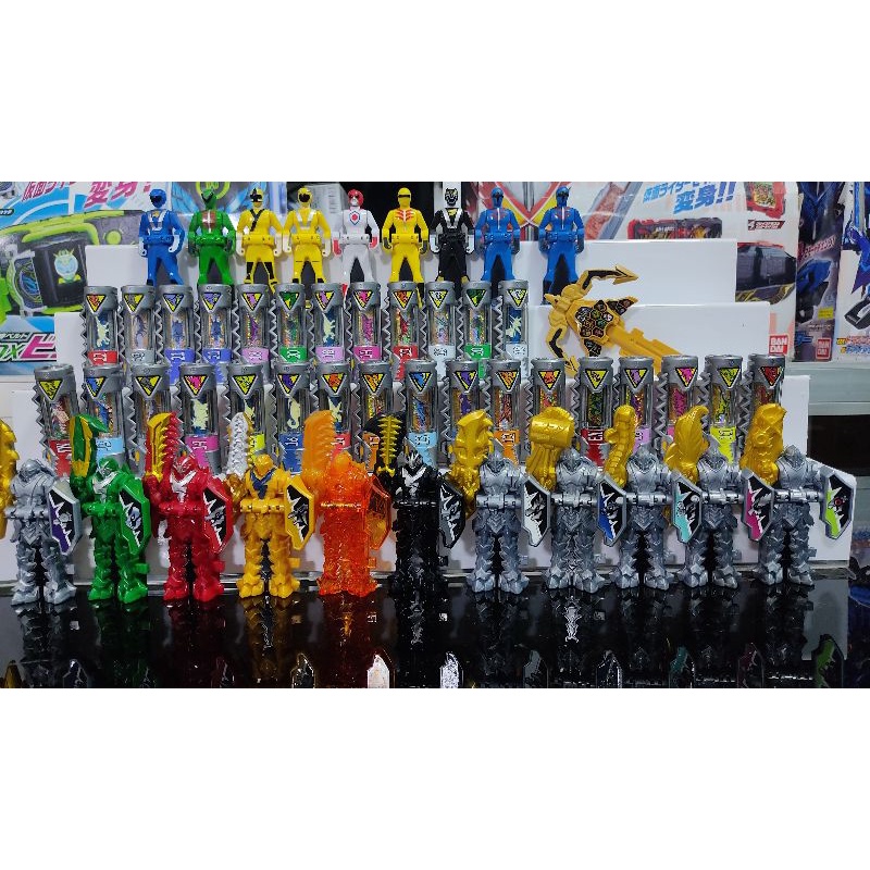 Đồ Chơi Ranger Key Các Màu DX/Candy/GSP 01_Siêu Nhân Hải Tặc Gokaiger