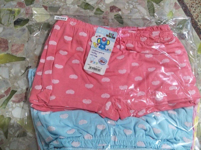 10 Quần lót đùi hình tim cho bé gái chất đẹp