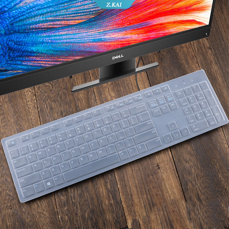 Miếng Dán Bảo Vệ Bàn Phím Máy Tính Trong Suốt Cho Dell Kb216 Kb212 636 A10 3477 3275 3277 5477