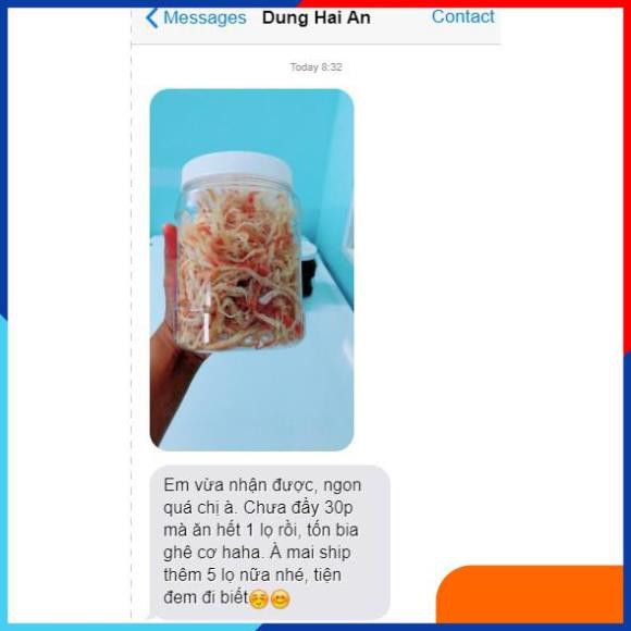 Mực Xé Sợi Hấp Nước cốt dừa 2Nắng tươi ngon, ăn liền đặc sản Vũng Tàu