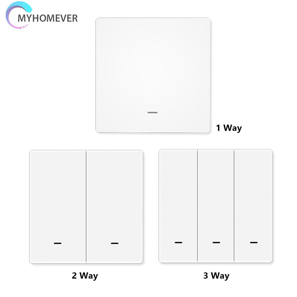 Công Tắc Gắn Tường Thông Minh Zigbee Tuya Kết Nối Bluetooth Điều Khiển Bằng Ứng Dụng