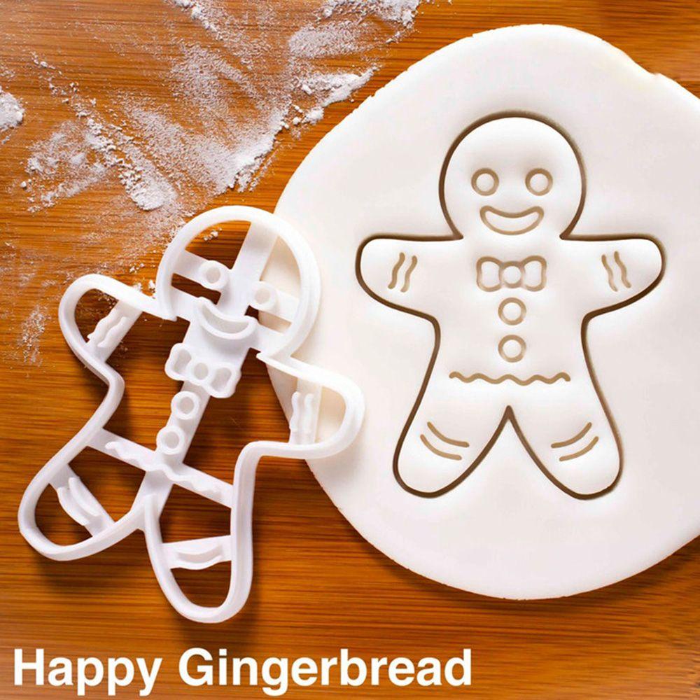 YANN1 4pcs Cookie Embosser Mold Pastry Decorating Biscuit Stamp Cake Tool Voodoo Gingerbread Halloween Christmas