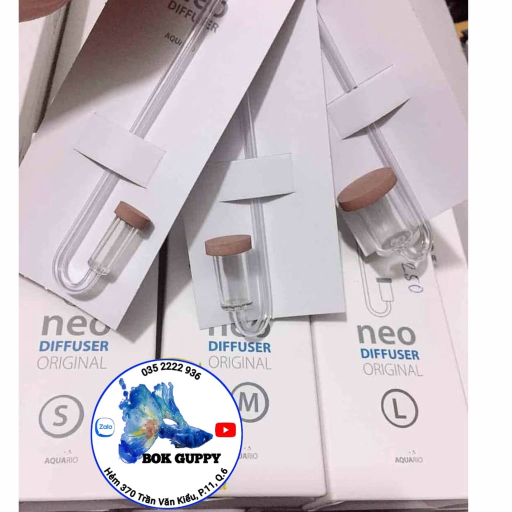 Cốc Sủi CO2 Siêu Mịn AQUARIO NEO CO2 DIFFUSER