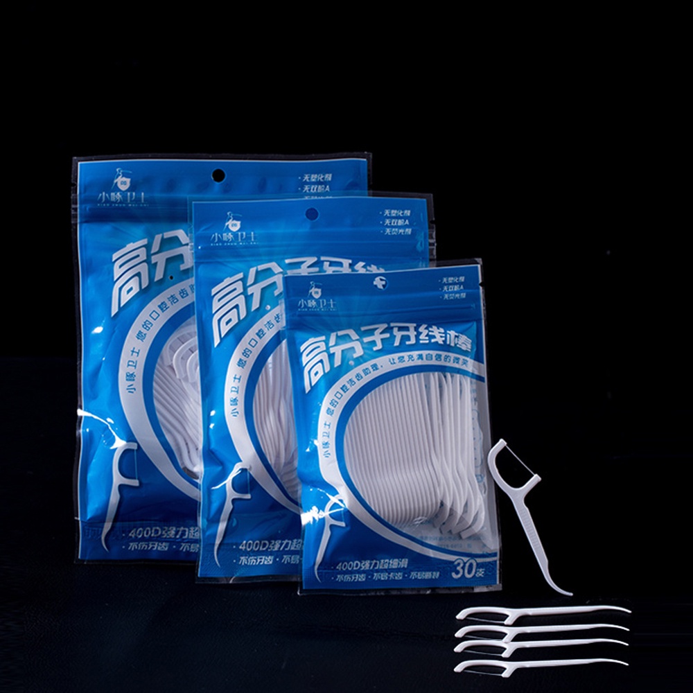 Set 100 tăm chỉ nha khoa tiện dụng