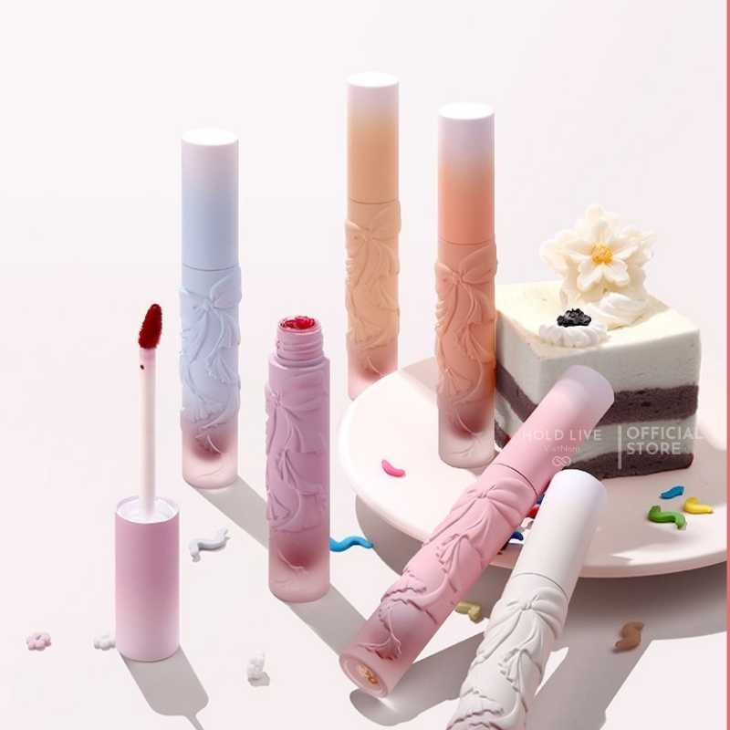 Son A12 mẫu mới nội địa Nơ hồng tím vỏ nhung mịn , đỏ nâu đỏ đất đỏ gạch đỏ cam đủ màu lựa chọn