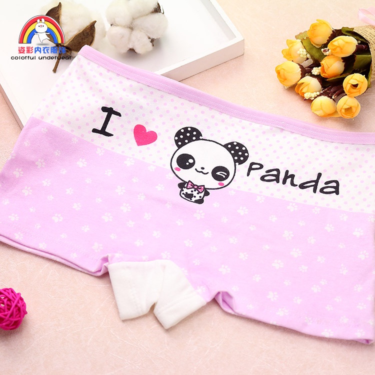 Set 4 quần chip cho bé gái siêu đẹp chất cotton mềm mịn cho bé size từ 10-28kg