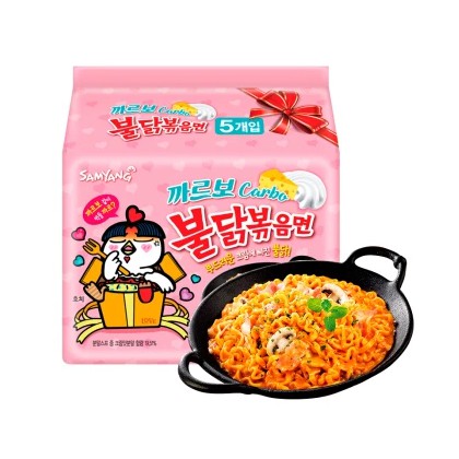 Mì Gà Cay Carbonara Samyang 130g