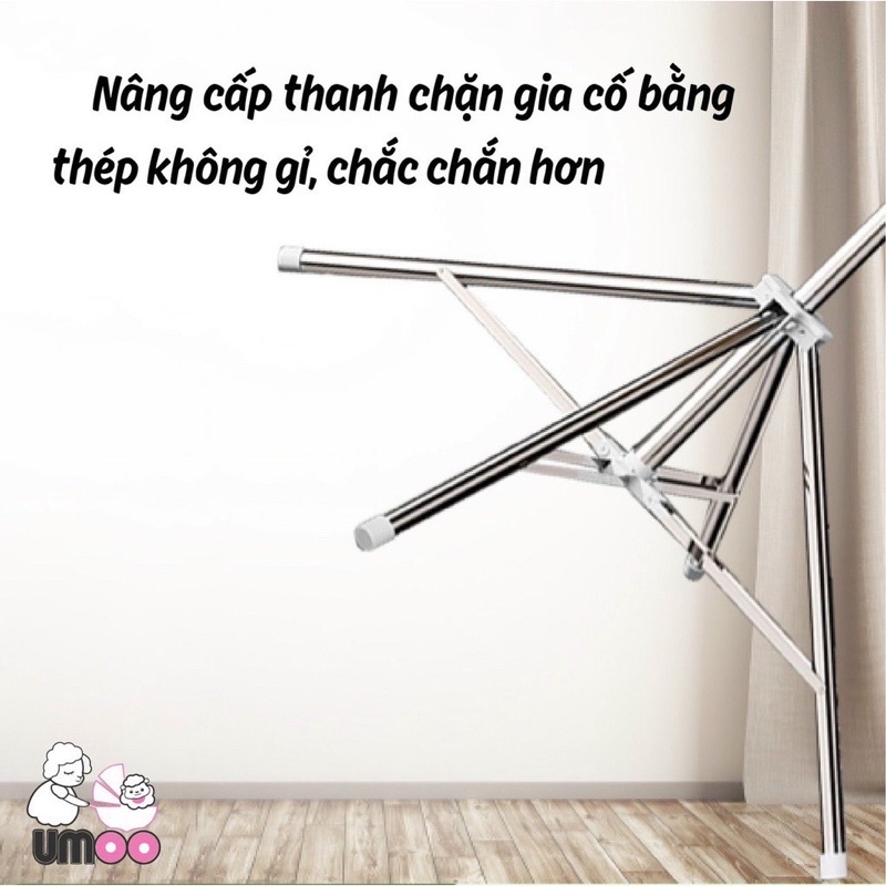 Umoo - Cây phơi/ Giá phơi quần áo đứng UM-09116