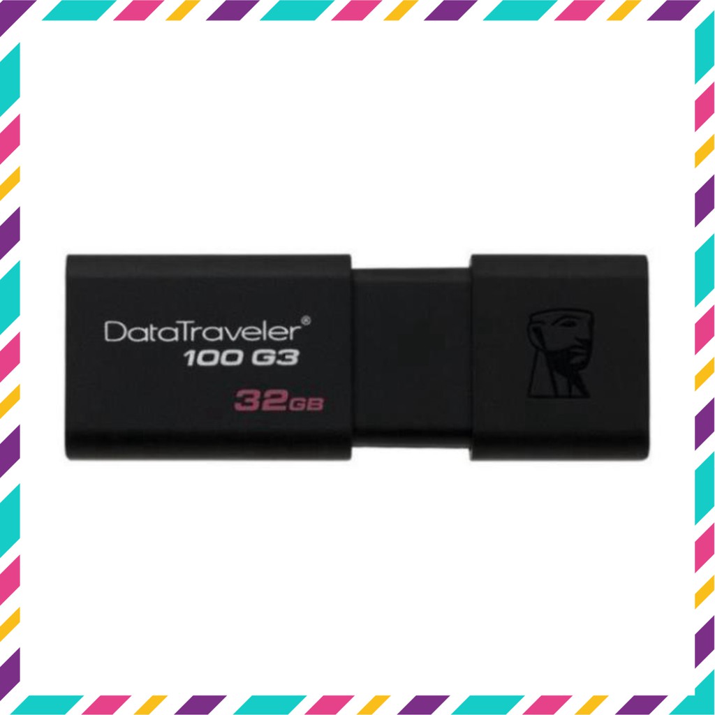 USB Kingston DT100G3 16GB / 32GB / 64GB nắp trượt tốc độ upto 100MB/s - Hãng phân phối chính thức BAHU | BigBuy360 - bigbuy360.vn